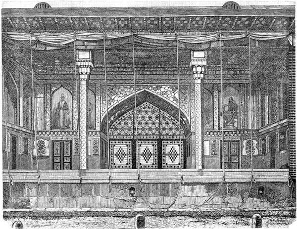 (Рисунок 5). Дворец Иреванского хана (сардара). Здесь в 1827 г. ссыльные декабристы сыграли пьесу «Горе от ума» в присутствии автора